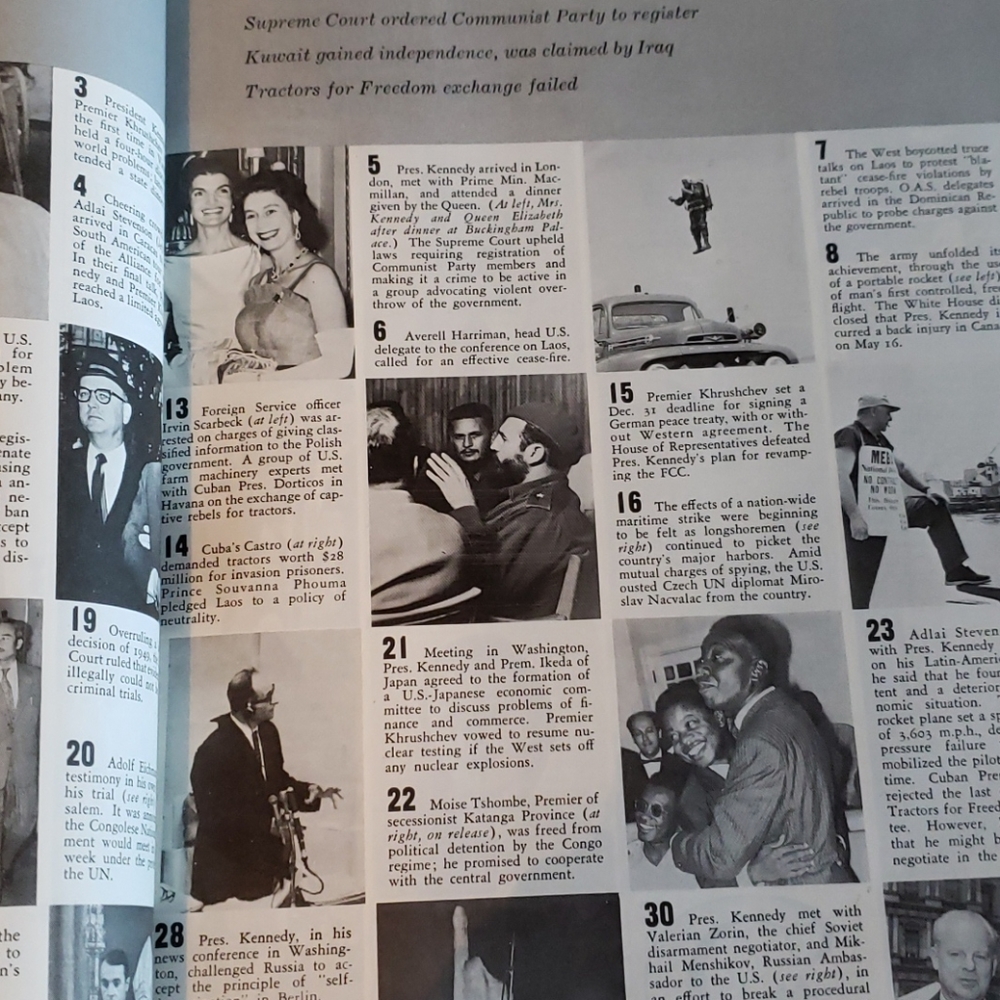 Vintage!😍HP 1962 Collier's Encyclopedia Yearbook. Great condition. - Picture 5 of 7